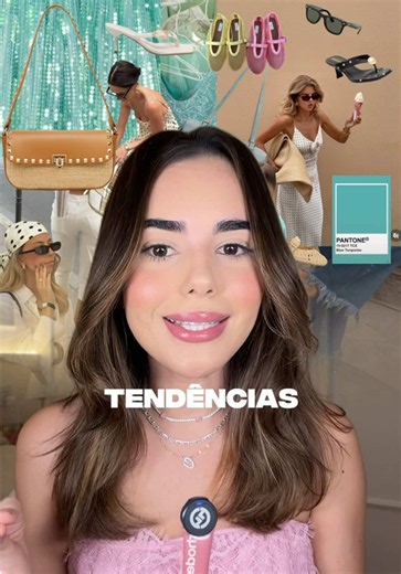 Tendências verão 2026: azul turquesa, sapatilha de tela e calça Capri