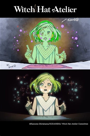 Coco's First Spell | Witch Hat Atelier Animatic vs Final