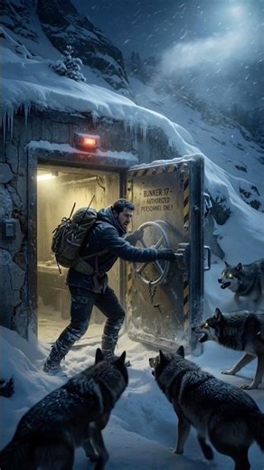 Night of the Pack: Trapped Underground While Wolves Tear the Door Apart