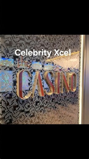 VTO Short: The Casino on the Celebrity Xcel | #CelebrityCruises #Casino #Cruiseline #Cruises #Xcel