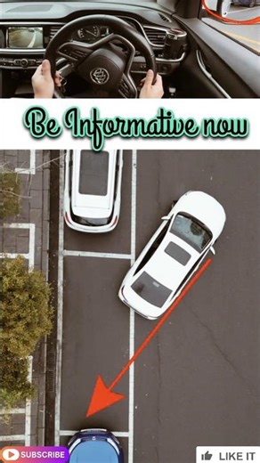 How to Parallel Park Easily | Beginner Friendly Parking Tip🔥#car #follow #parallelparking #learn