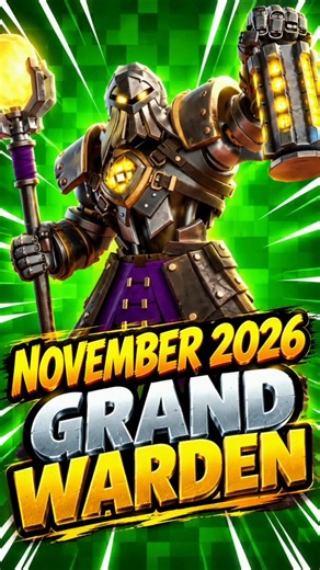 NEW November 2026 GRAND WARDEN SKIN! Official Sneak Peak!🔥👀 #clashofclans #coc #new #official #skin