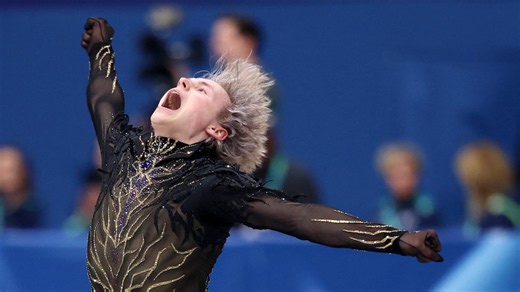 American Ilia Malinin defeats Japan's Shun Sato in Olympic team figure skating gold medal showdown
