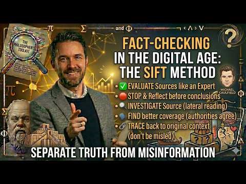 Lecture 07 | The SIFT Method for Evaluating Sources | Fact-Checking in the Digital Age