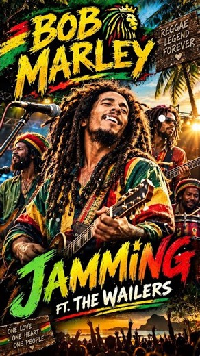 Bob Marley & The Wailers Jamming