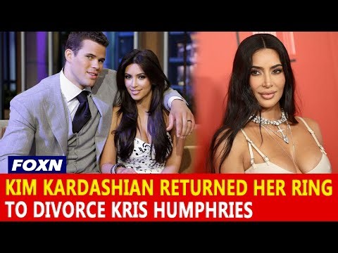 Kim Kardashian Returned Her Ring to Divorce Kris Humphries