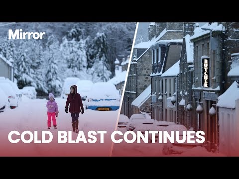 Schools SHUT and flights CANCELLED as NEW weather warnings put place for 121 UK regions