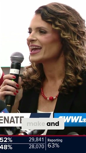 Rep. Julia Letlow delivers remarks after advancing to runoff in U.S. Senate race