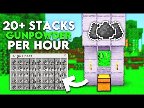 Easiest Creeper Farm for Minecraft bedrock | #mcpe #minecraft