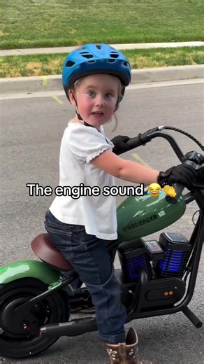She took off 😂 (via clarkfamilytodolist/IG) #bike #cute #motercycle | mini bike