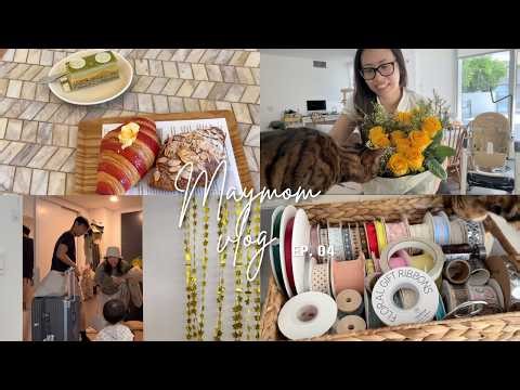 MMV2026 EP04 - arrange my first bouquet 💐 mama is here!