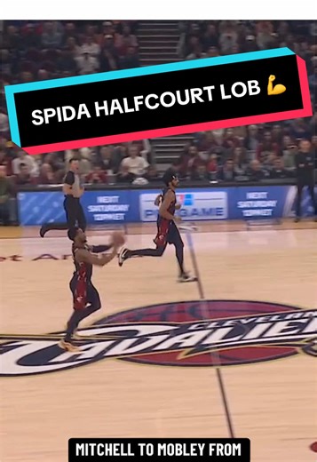 Donovan Mitchell's Halfcourt Assist to Evan Mobley