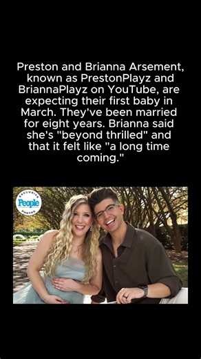 Preston and Brianna Arsement Expecting First Baby #PrestonArsement #BriannaArsement #PrestonPlayz