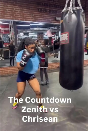 Zenith Zion locked in for Chrisean Rock fight week #chriseanrock #zenithzion