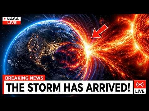 A Massive Solar Storm Is Hitting Earth RIGHT NOW... Scientists Are Warning Everyone