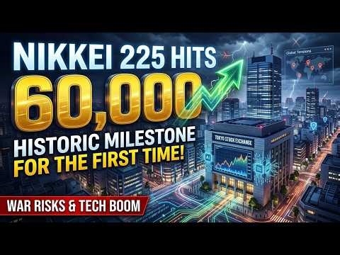 Nikkei 225 Hits 60,000 for the First Time: Historic Milestone Amid Global Tensions & AI Rally