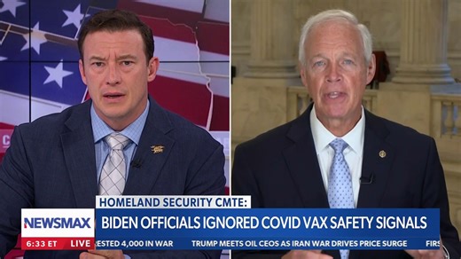 Sen. Ron Johnson: This is evil, what happened under FDA Director Peter Marks