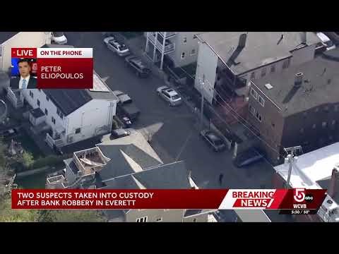 Everett robbery may be linked to Boston bank heists, police say