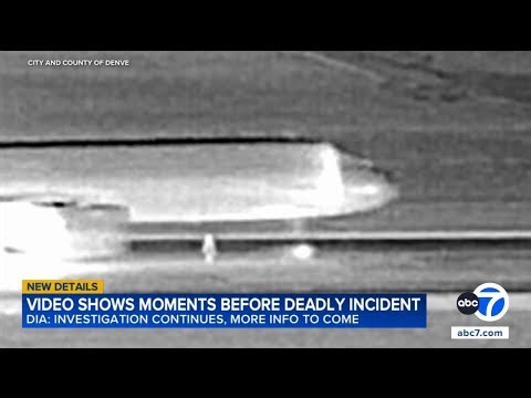 Moments before deadly Frontier flight incident caught on video on Denver runway