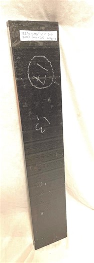 Gabon Ebony Hardwood 32x5.75x1 Inch Guitar Neck Building Blank Bass Guitar Fingerboard Making Lumber Furnitures Woodworking Projects (1713) - Etsy UK