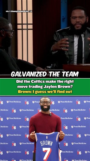 Did the Celtics make a mistake trading Jaylen Brown? 🫣