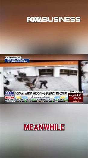 Gunman 'OPENS FIRE' at WHCD, manifesto recovered #shorts