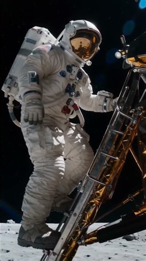 The First Man on the Moon: Neil Armstrong’s Historic Journey! 🌕🚀