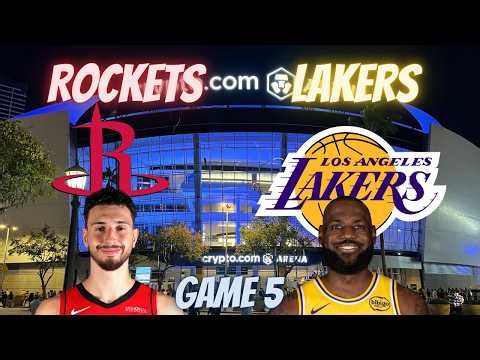 Houston Rockets vs Los Angeles Lakers Live | 2026 Western Conference 1st Round Game 5