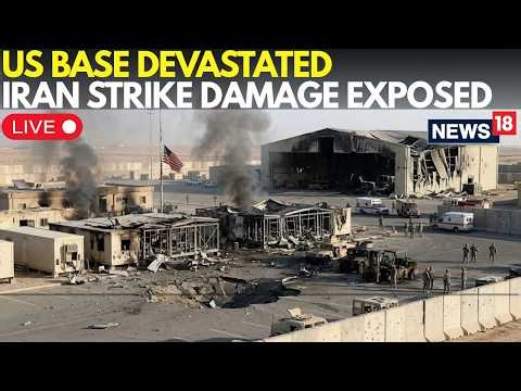 US IRAN WAR SHOCKING NEWS LIVE | Iran Strike Damage Exposed: US Base Left Devastated After Attack
