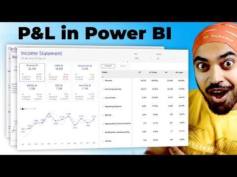 How to Create an Automated P&L in Power BI