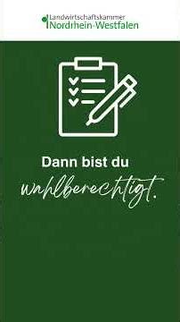 Jetzt schon an die Kammerwahl 2026 denken!