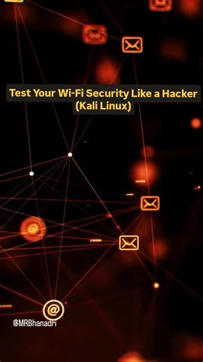 CyberShield | Online Education • Hacking & CyberSecurity 🔑 on Instagram: "Ever wondered how secure your Wi-Fi really is? 🔐 In this reel, I show how ethical hackers test Wi-Fi security using Kali Linux to uncover weak passwords, misconfigurations, and vulnerable access points. ⚠️ For educational and authorized testing only. If you run a home network, business Wi-Fi, or are learning cybersecurity & pentesting, this is a must-watch. 👇 Comment “LAB” if you want a safe Wi-Fi hacking practice setup