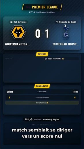 Tottenham arrache tout face aux Wolves ! Quel finish !