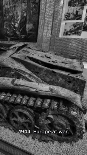 This tank drove itself into explosions… #ww2 #history #militaryhistory #borgward #historyfacts