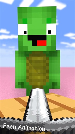 HELP Mikey & JJ To Win Minigame! 👾🗡️ | MAIZEN Animation in Minecraft