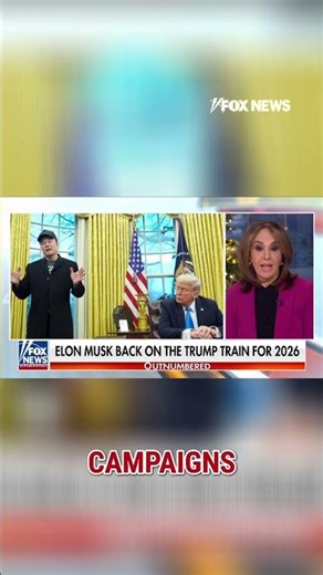 NEW: Is Elon Musk back on the Trump train? #shorts #usa #elonmusk #trump #news #us #new