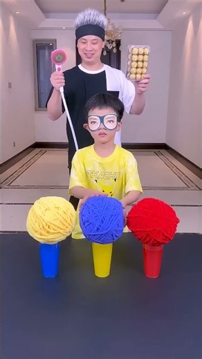 रंग युग्मन丨Distribute Colors In Order Of Drinks, Who Did That#Funnyfamily#PartyGames