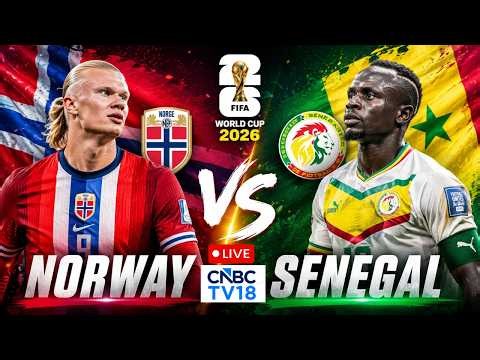 🔴Norway vs Senegal LIVE: FIFA World Cup Match | Haaland vs Mané | NOR vs SEN | Ødegaard | N18G