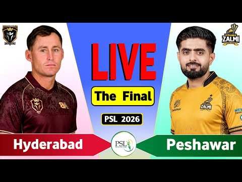 PSL Live: Peshawar Zalmi vs Hyderabad Kingsmen Final Match | PZ vs HK Live Score & Commentary