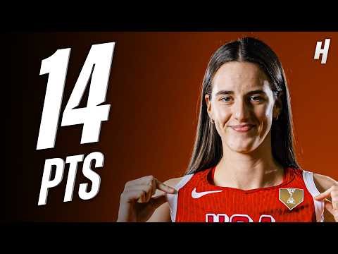 Caitlin Clark SHOWS OUT vs New Zealand 🔥 FULL HIGHLIGHTS
