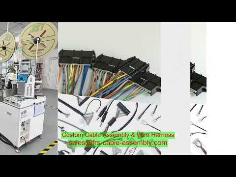 Certified build-to-print micro-coaxial cable for medical imaging 100% electrical test Customization