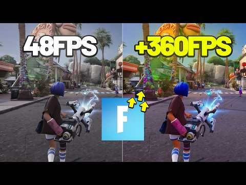 Boost FPS in Fortnite on Ultra Low End PC (Fix Lag & Stutters)