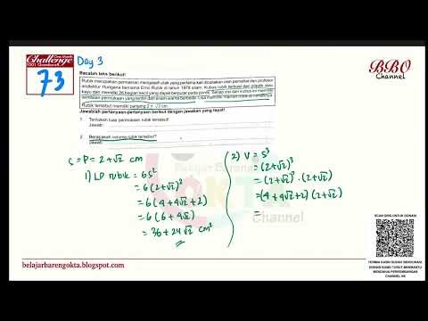 How to Calculate Surface Area and Volume of a Cube | Rubik's Cube Math