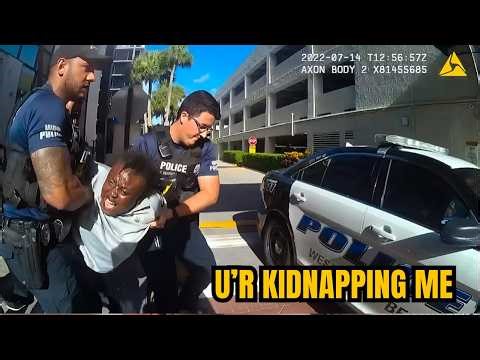 Fired Security Guard Refuses to Leave – Then Attacks & Bites Police!