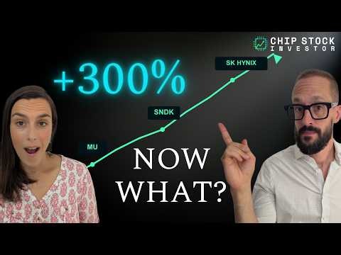 Our Memory Stocks Are Up Hundreds of % (MU, SNDK, SK Hynix)