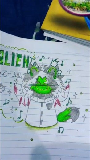 gang nam style alien trend✨ #art #cupcut #gachalife2