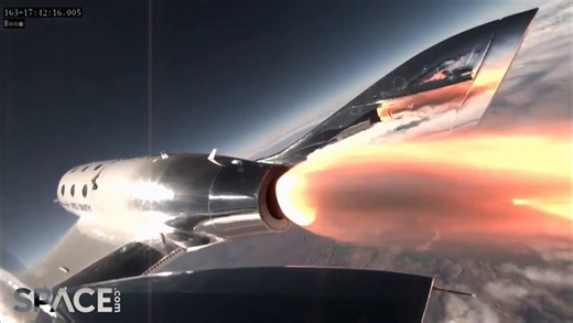 Virgin Galactic's 6th commercial flight launched first Ukrainian woman and 3 others to space