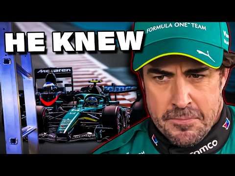 Alonso stopped defending Aston WEEKS ago