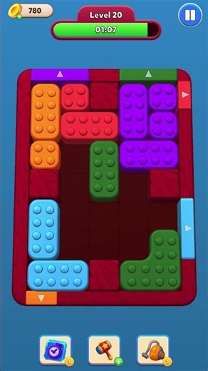 Color Block Jam Puzzle | Block Game | Hammer Smash