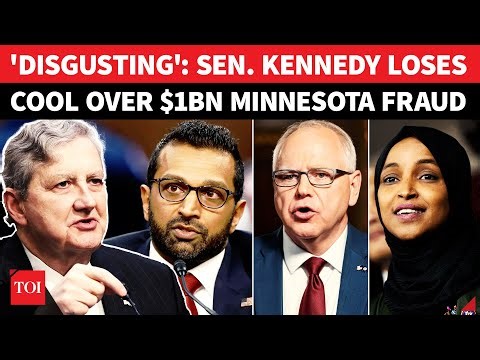'Disgusting People, Jail Them Now': Sen. Kennedy Explodes Over Somali Minnesota Scam | Rewind 2025